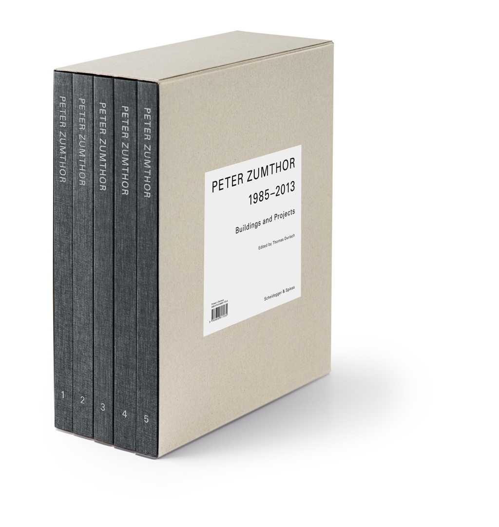 PETER ZUMTHOR BUILDINGS & PROJECTS - 5 VOLUME SET 